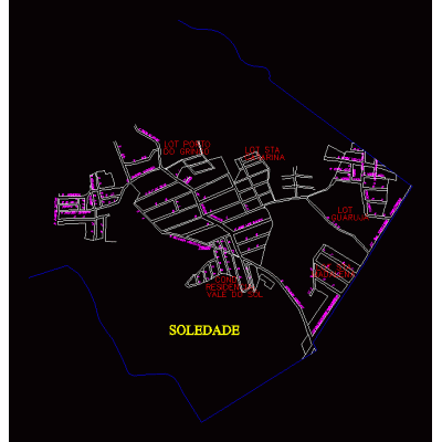 Plano Urbano Soledad
