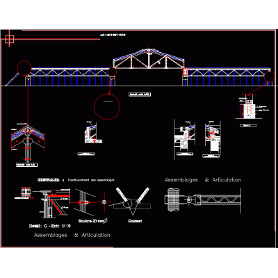 Steel and glass roof joints