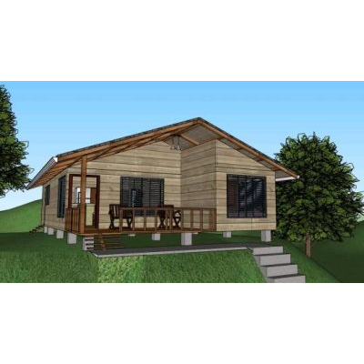 Cabana campestre 3d skp