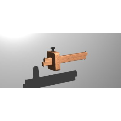 Gramil Doble Vastago en 3D