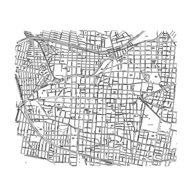 Estructura Urbana: Plano Detallado de Morelia