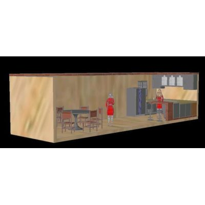 Cocina Moderna con Detalles Realistas