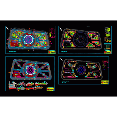 Remodeling plans of Plaza de Armas district of Conchucos