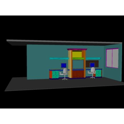Pieza de estudio 3d