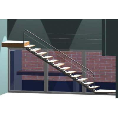 Escalera 3d