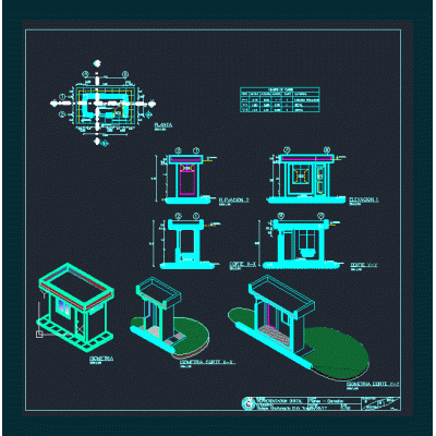 Caseta de control.