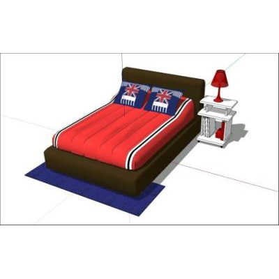 Cama individual skp