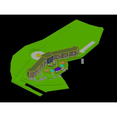 Proyecto Arquitectónico Hotel de Playa