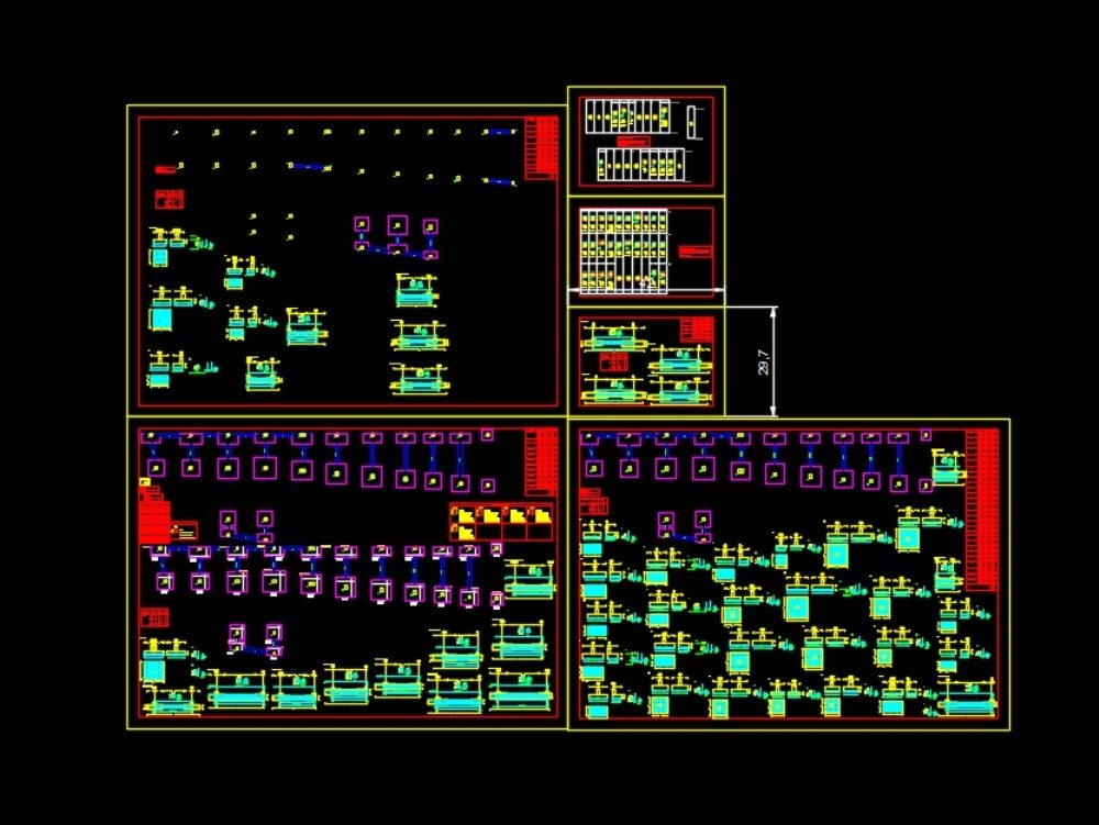 Infrastructure Foundation In DWG | CAD library