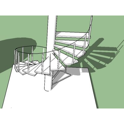Base escaleras en sketchup herramientas