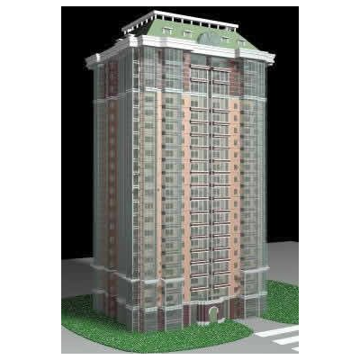 Edificio en 3d