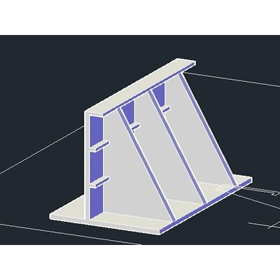 Reinforced concerte retaining wall