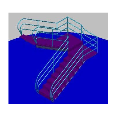 Escalera metalica