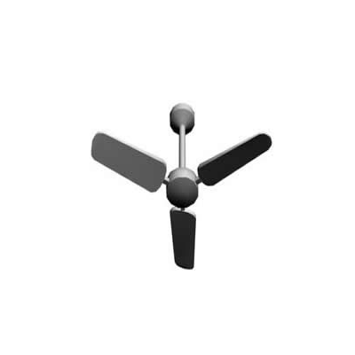 Ventilador de techo 3d