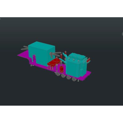 Máquina industrial 3d