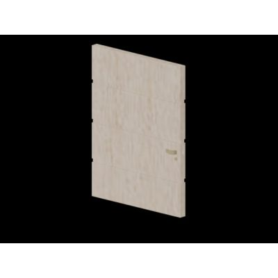 Puerta pivotante 3d