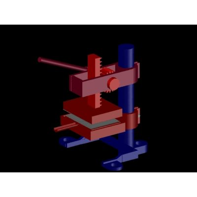 Triturador para huesos 3d y despiece