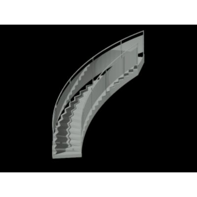 Escalera moderna caracol