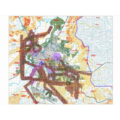 Mapa Urbano: Integracion de Geografia y Arquitectura