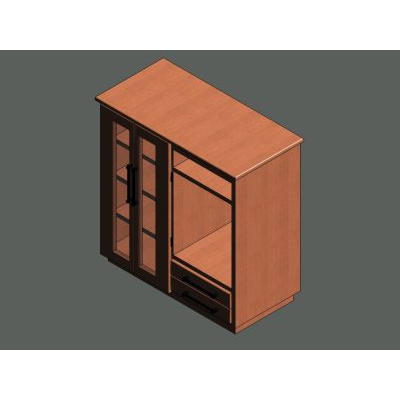 Mueble de madera sala de television