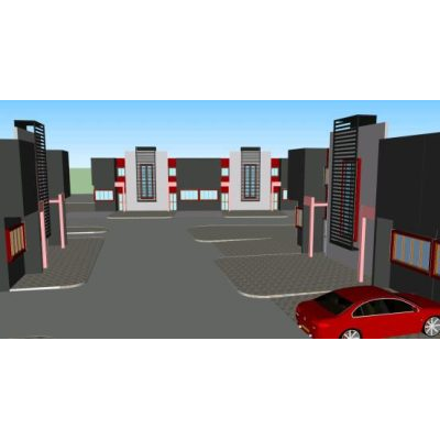 Urbanismo 50 viviendas - 3d.