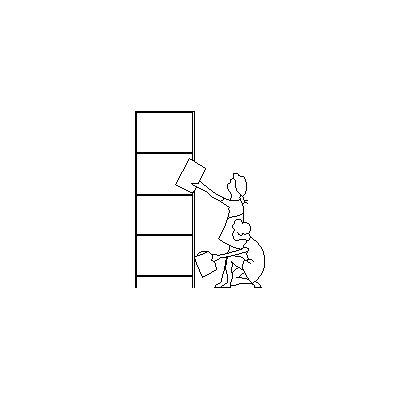 bambini in biblioteca