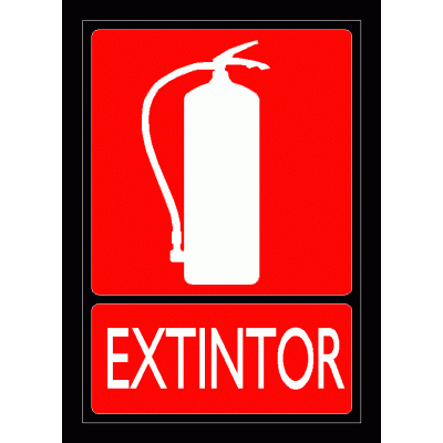 Extintor miniatura