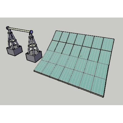 Detalle modulo solar
