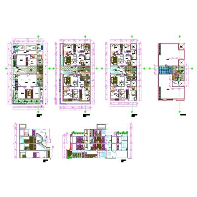 Proyecto de Vivienda Multifamiliar en Capas