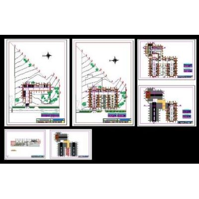 Residencia universitaria - autocad
