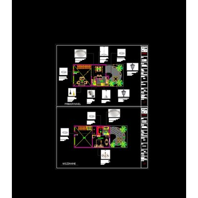 Plano de iluminacion vivienda