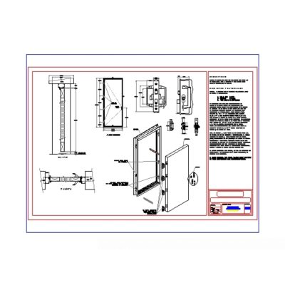 Puerta de chapa de 2.50x1m