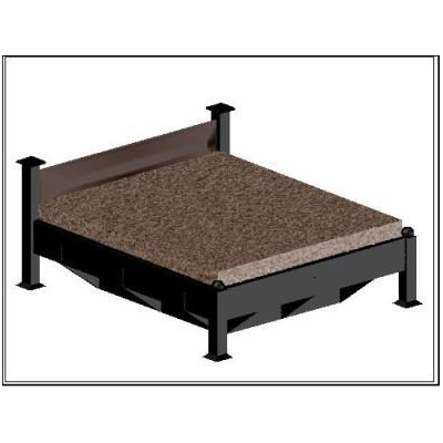 Cama Metalica Moderna 3D
