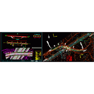 Puente sobre autopista
