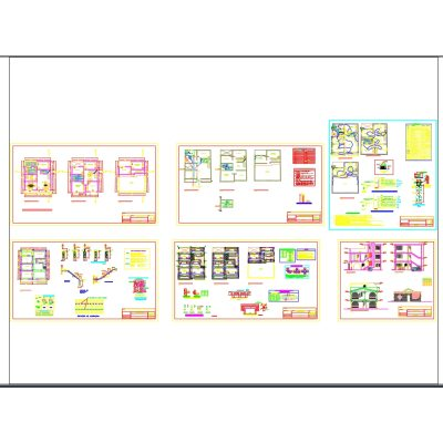 Plano Completo de Vivienda Trinivel