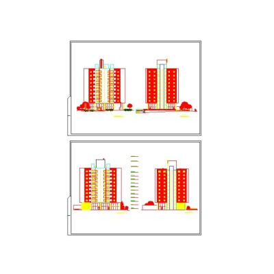 Diseno Moderno de Edificio de 11 Niveles