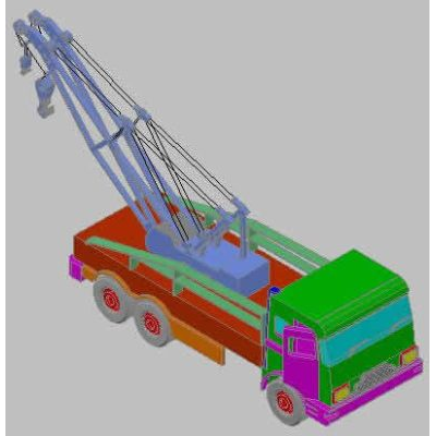 Grua 3d