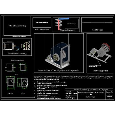 Ventilador centrifugo de diseno