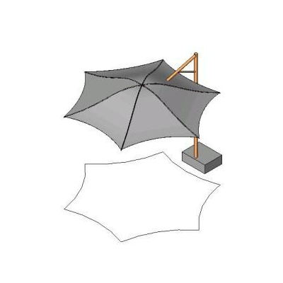 Sombrilla 3d