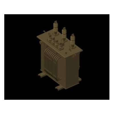 Transformador 75 kv 3d