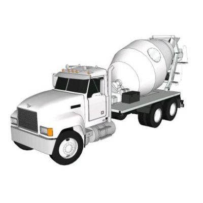 Hormigonera mack modelo 1998 - 3d