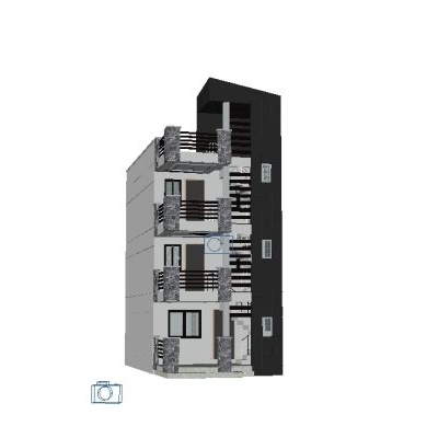 Modelado 3d - vivienda multifamiliar