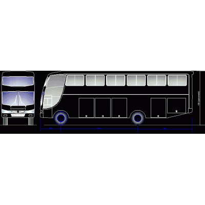 Carroceria de bus volvo fl10 diseno camet bolivia