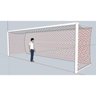 Soccer goal. goal.