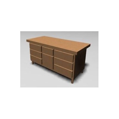 Mueble guardarropa 3d