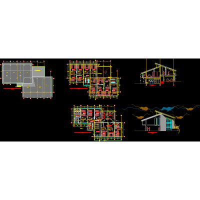Residencias de piscicultura