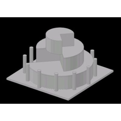 3D Stepped Volume