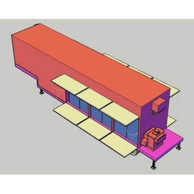 Modelo de Planta Industrial Movil