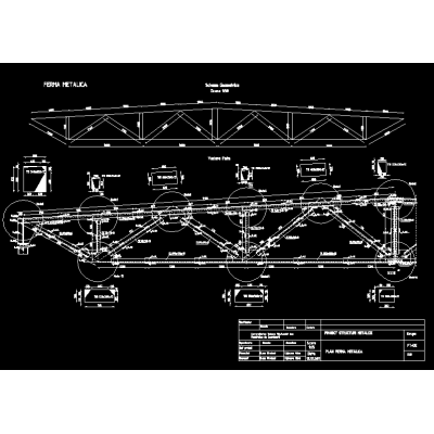 Sistema metalico de truss transversal