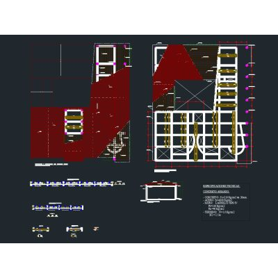 Modern Administrative Office Plan